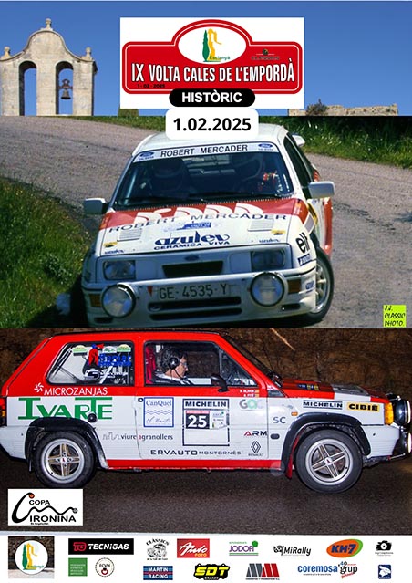 Volta Cales de l'Empordà - Cartel 2025 - RallyRegularidad.net
