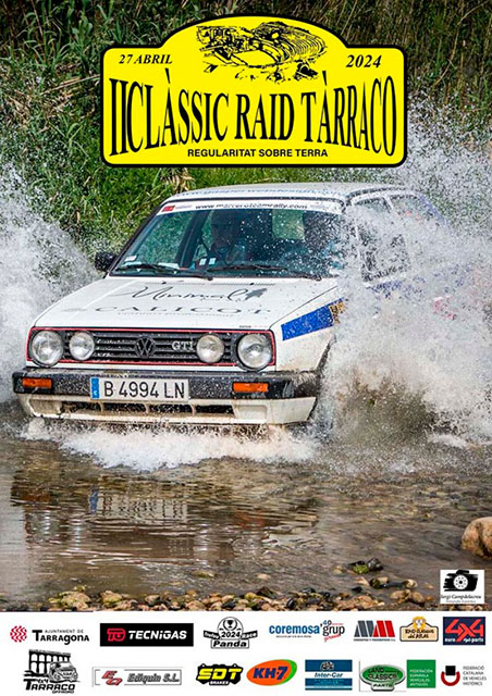 Classic Raid Tarraco - Cartel 2024 - RallyRegularidadi.net