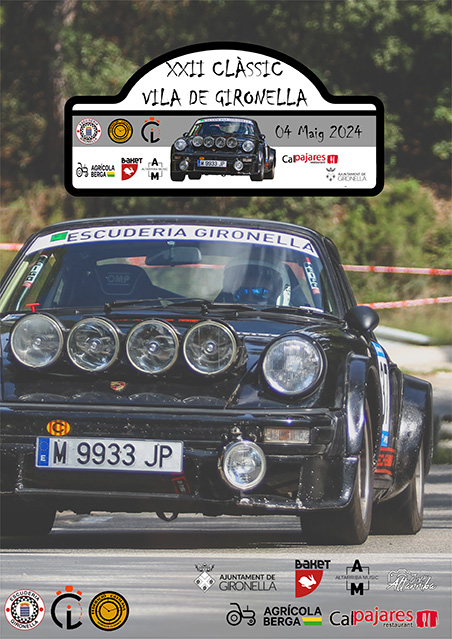 Clàssic Vila de Gironella - Cartel 2024 - Rally Regularidad