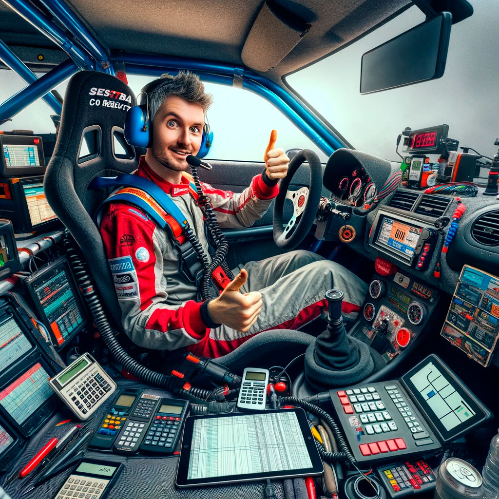 Curso de Regularidad - Aparatos para el copiloto - RallyRegularidad