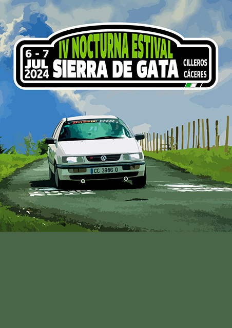 Nocturna Estival Sierra de Gata - Cartel 2024